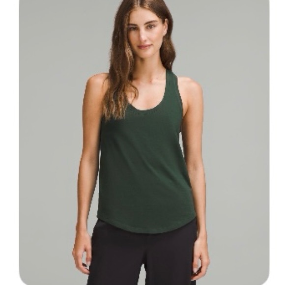 Lululemon Love Tank Top - Size 10 Legacy Green - Picture 1 of 5
